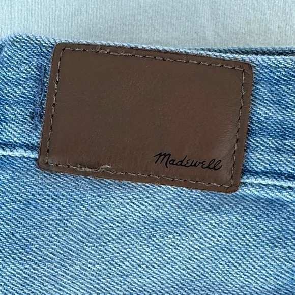 Madewell Blue and Brown Jeans Classic Denim #A1 - Picture 8 of 12